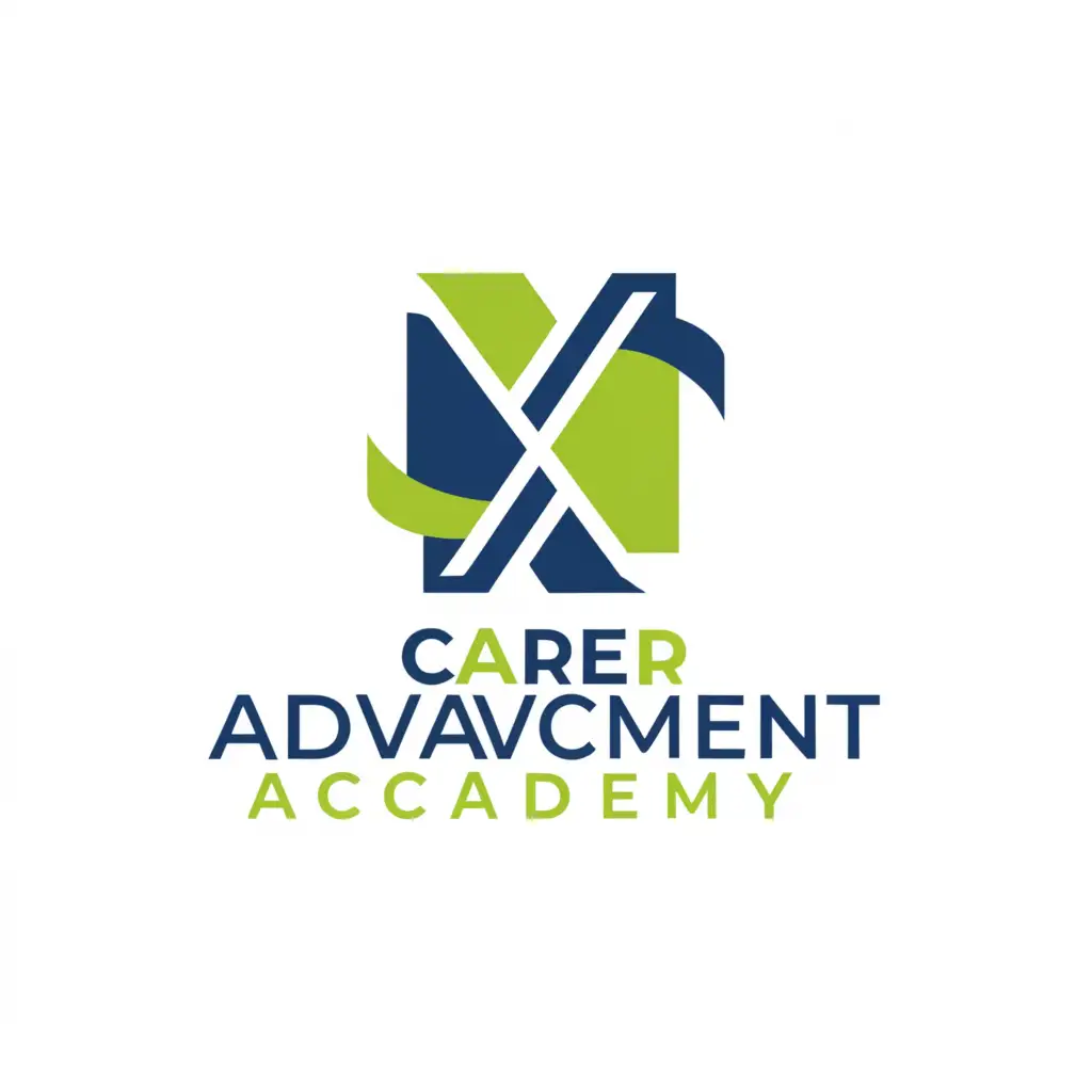 LOGO Design For Career Advancement Academy Modern Typography in Royal ...