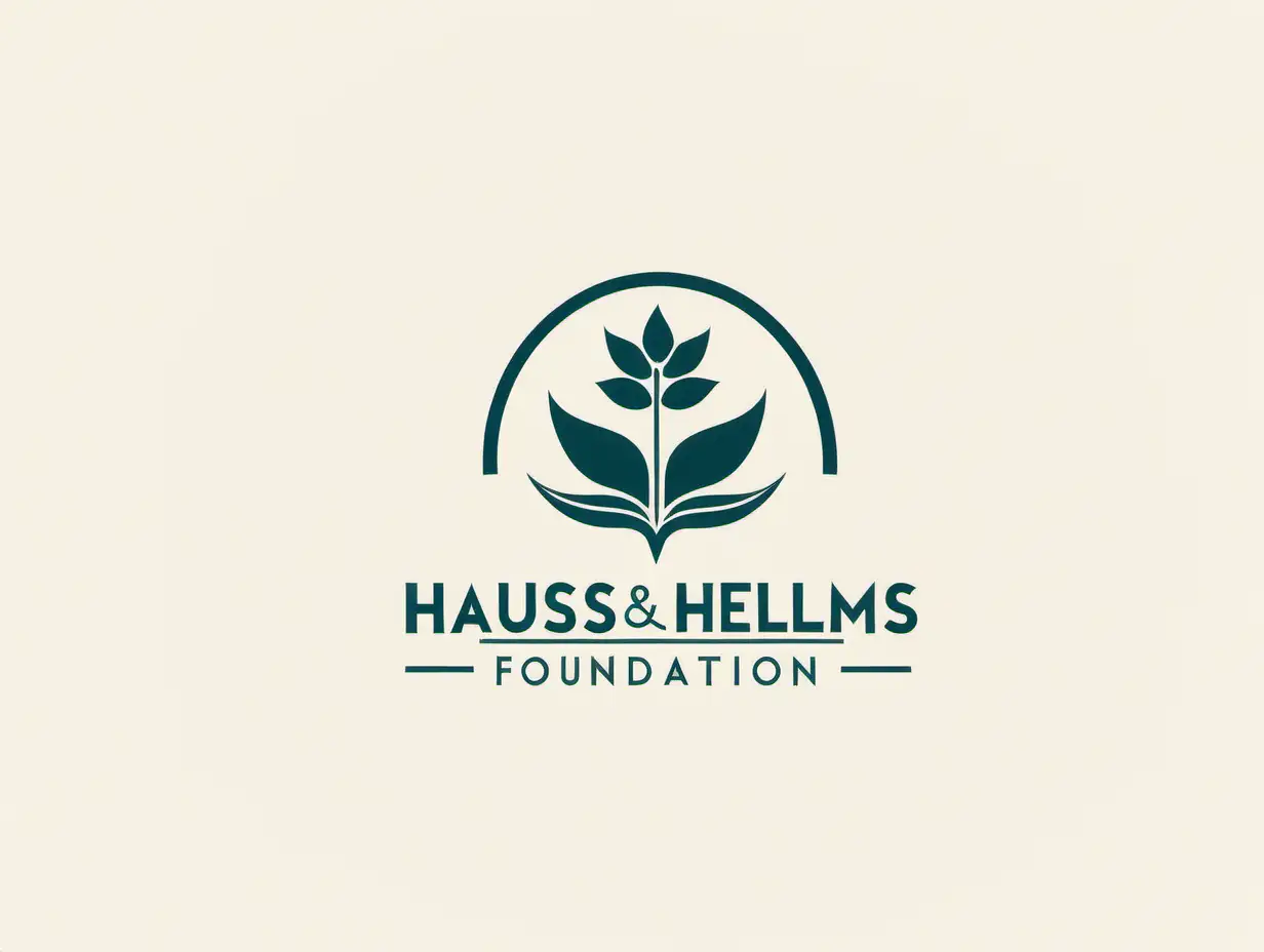 Timeless Minimalist Logo The HaussHelms Foundation Scholarships