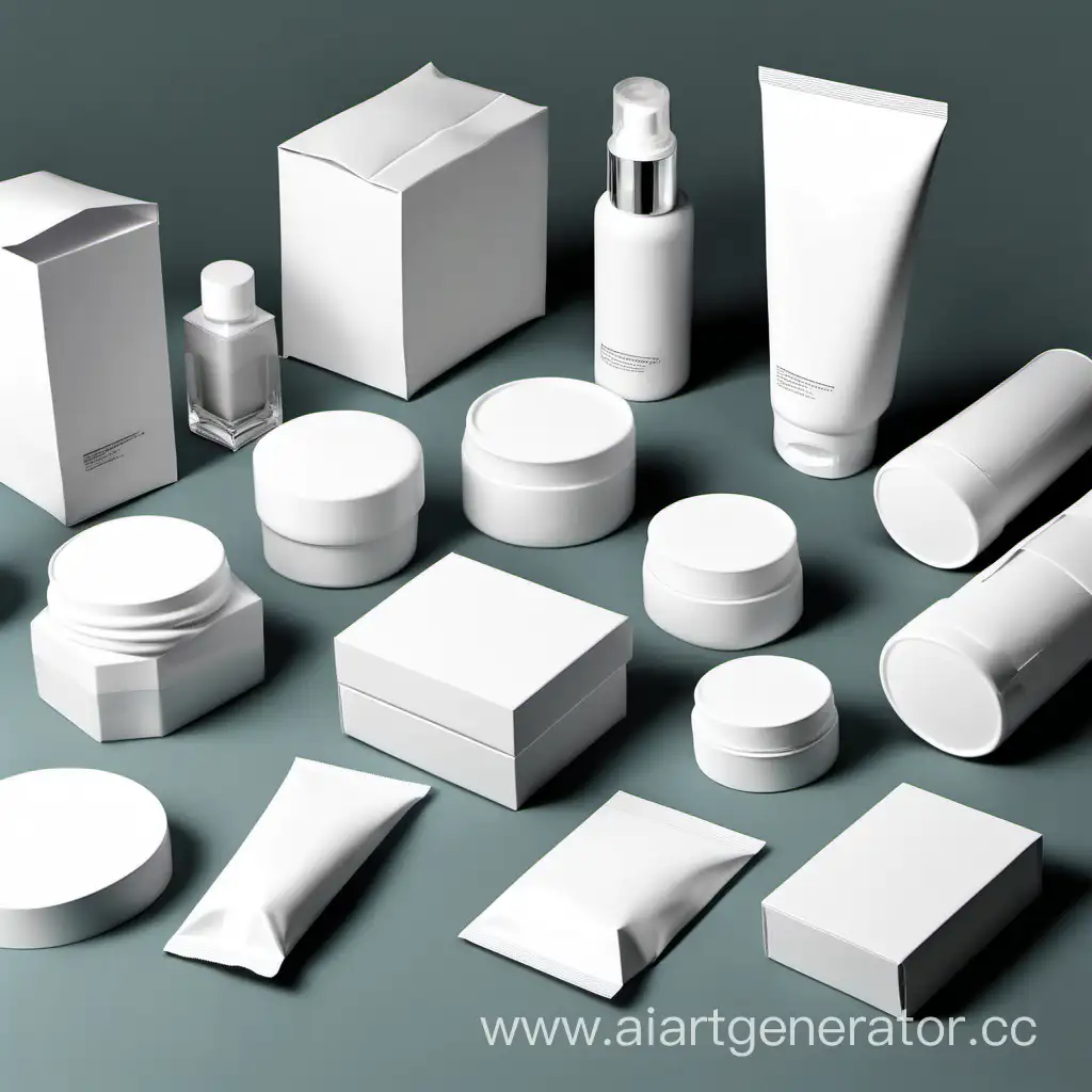 Assortment-of-White-Cosmetic-Packaging-Products