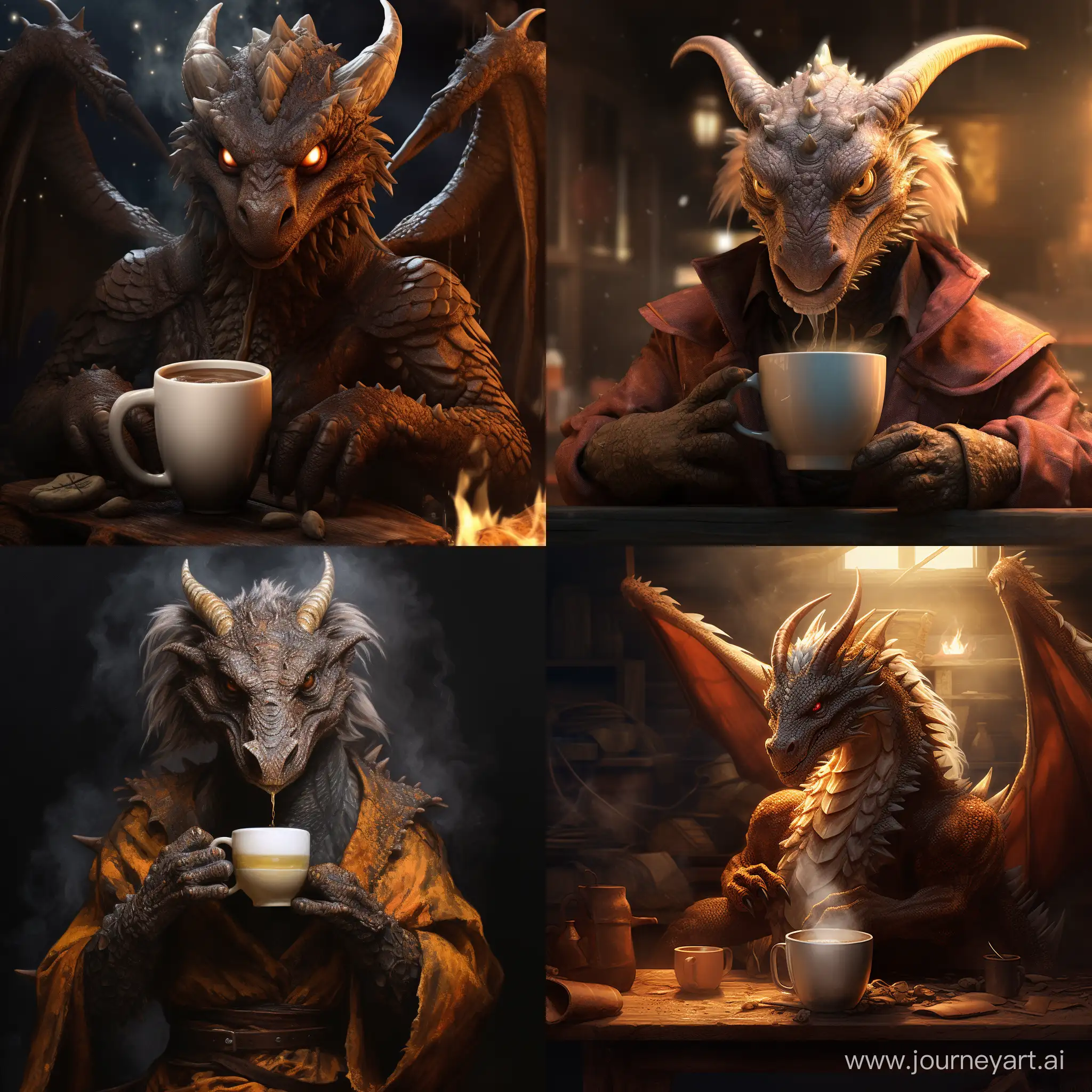 Majestic-Dragon-Enjoying-a-Tranquil-Coffee-Moment