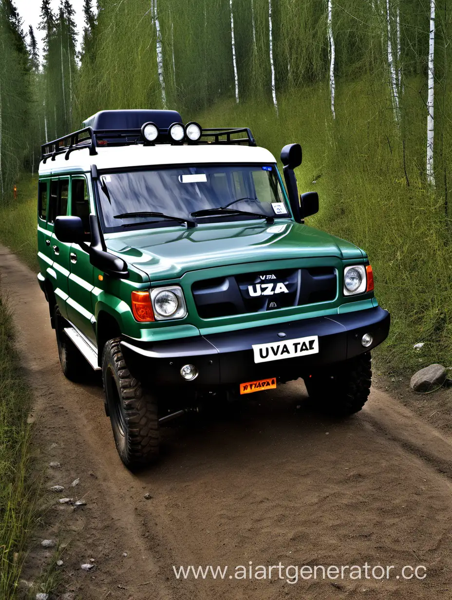 UAZ-Patriot-OffRoading-Adventure-in-the-Majestic-Taiga-Wilderness
