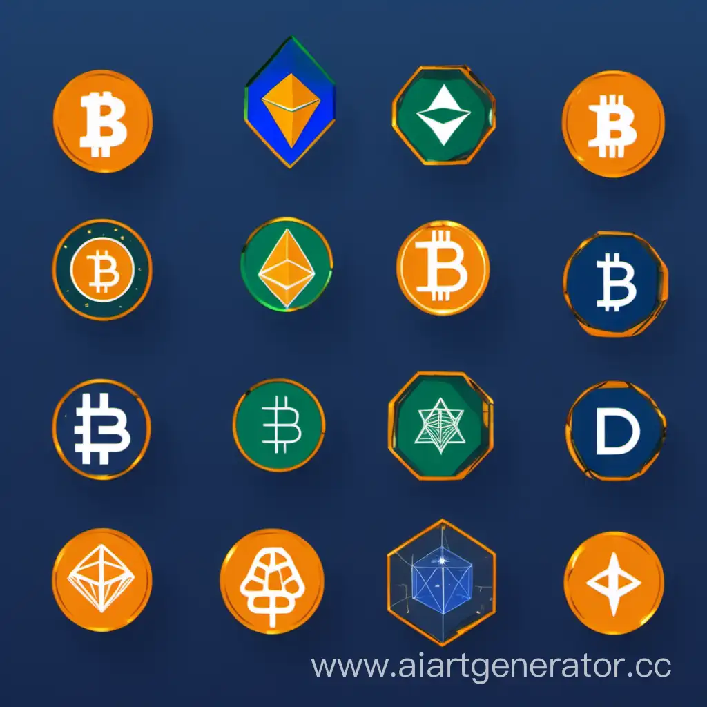 Cryptocurrency-Icons-on-Kryptolabru