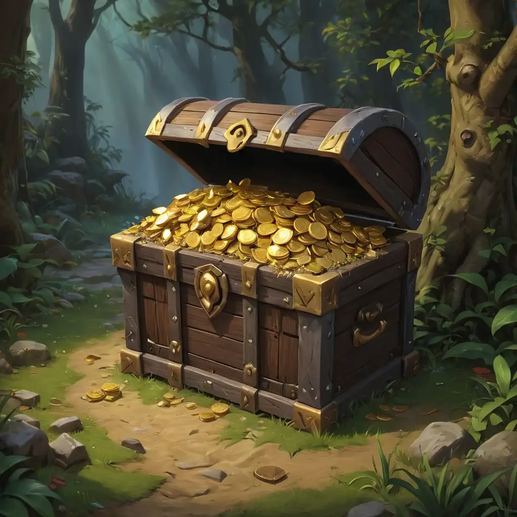 Fantasy Treasure Chest in Ultima Online Theme