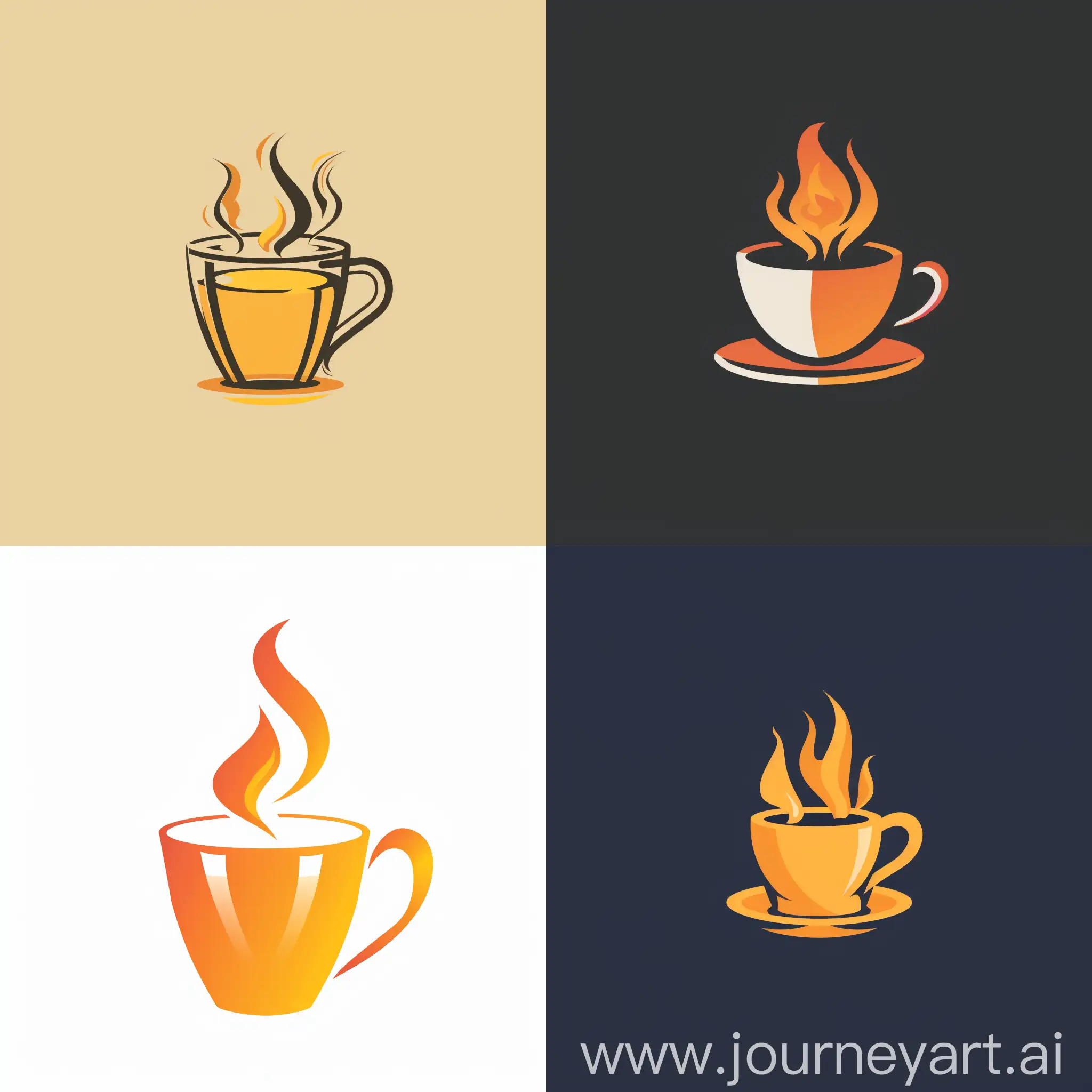 Логотип, Альтернативная реальность где чаю горячо и больно когда его пьют, --s 250