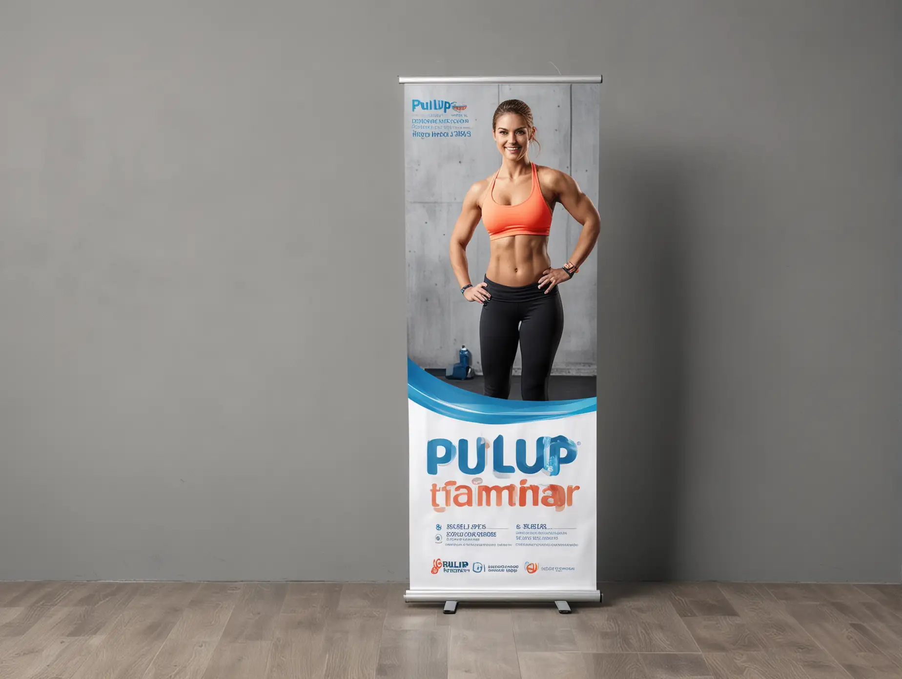 photo and write  for pullup banner
