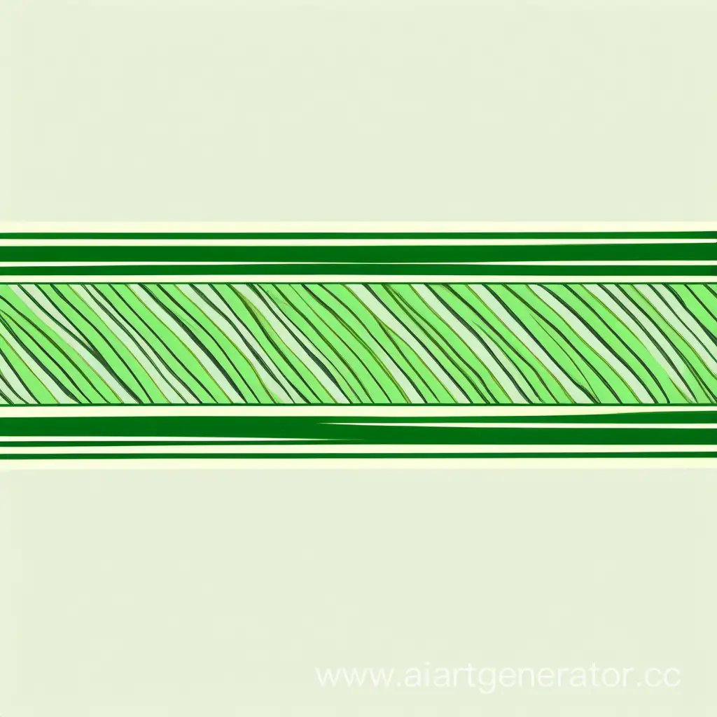 Simple drawing of a green border three colors .background.