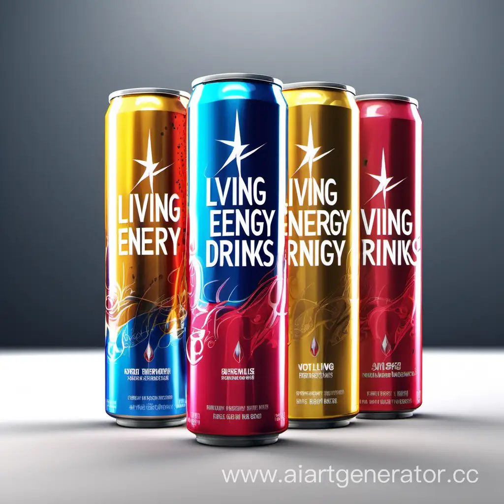 Vibrant-Living-Energy-Drinks-on-Display-in-Colorful-Market-Setting