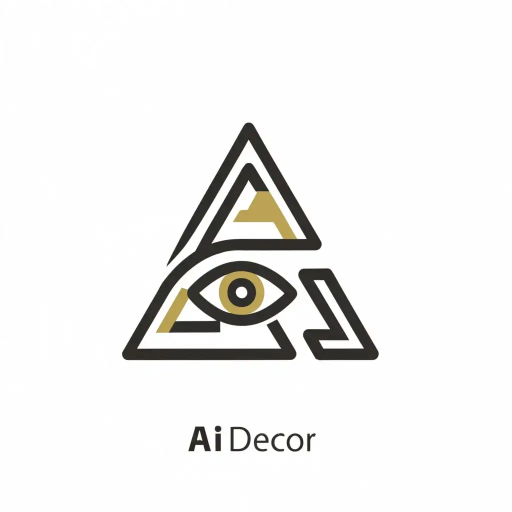 LOGO-Design-For-AI-Decor-Modern-Ashaped-Logo-with-Intriguing-Eye