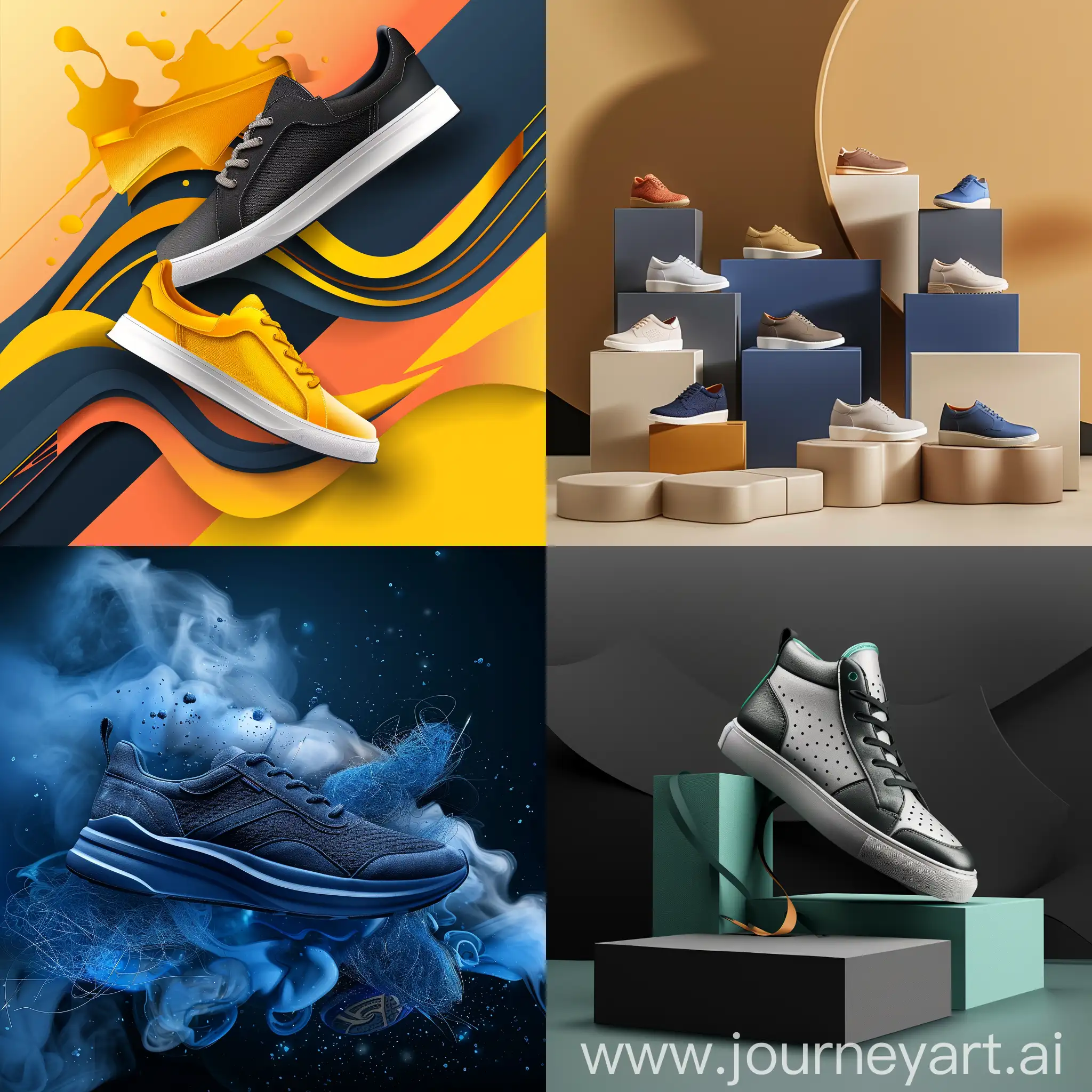 ad creative for shoes store professional design
