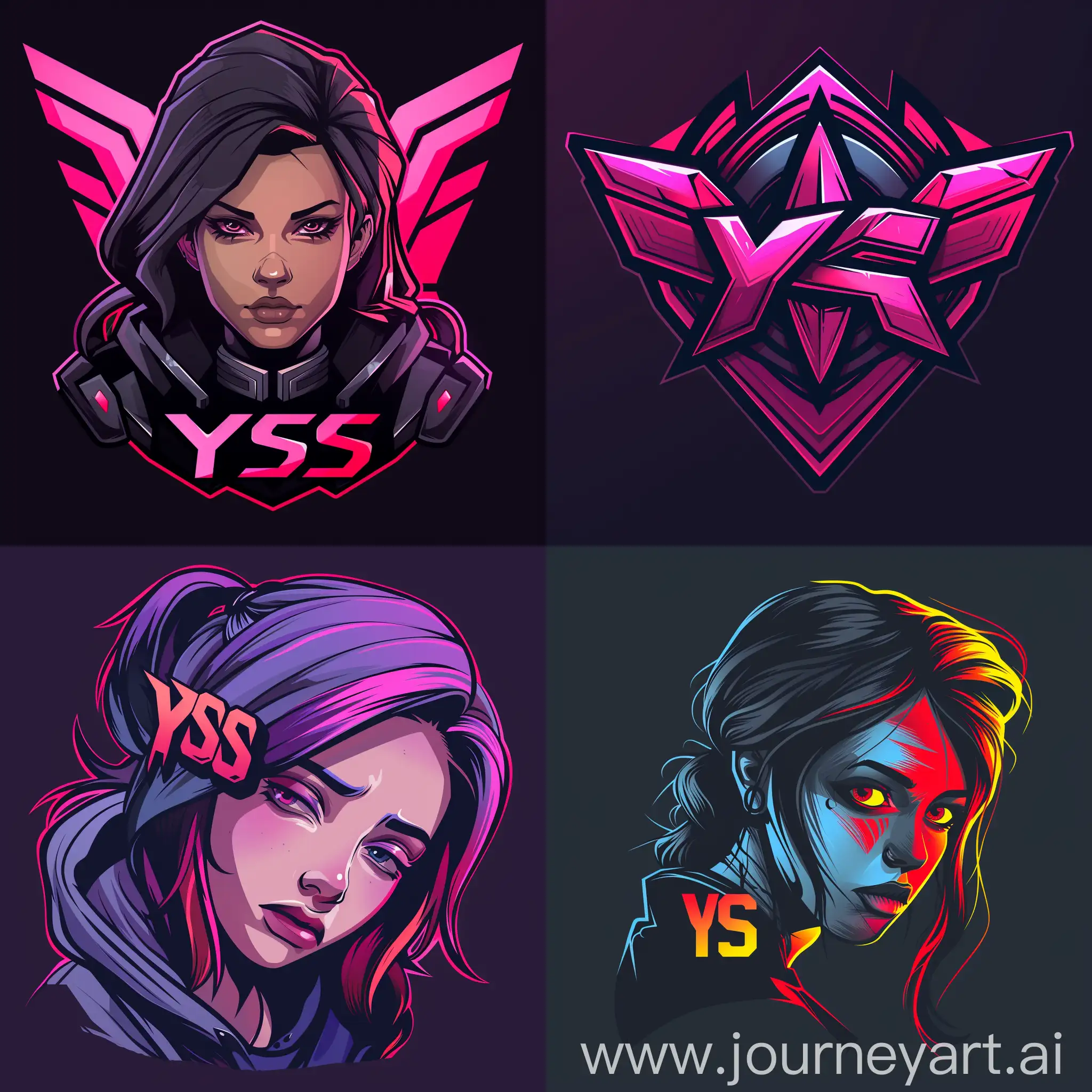 Creative-Gaming-Logo-Design-YSS-for-Your-Sad-Sister