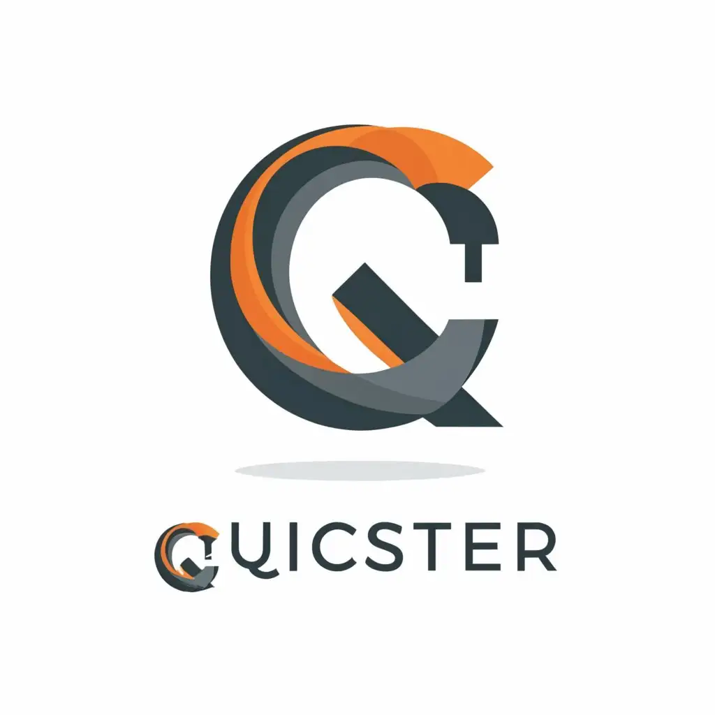 a logo design,with the text "Quicster", main symbol:Q,complex,be used in Technology industry,clear background