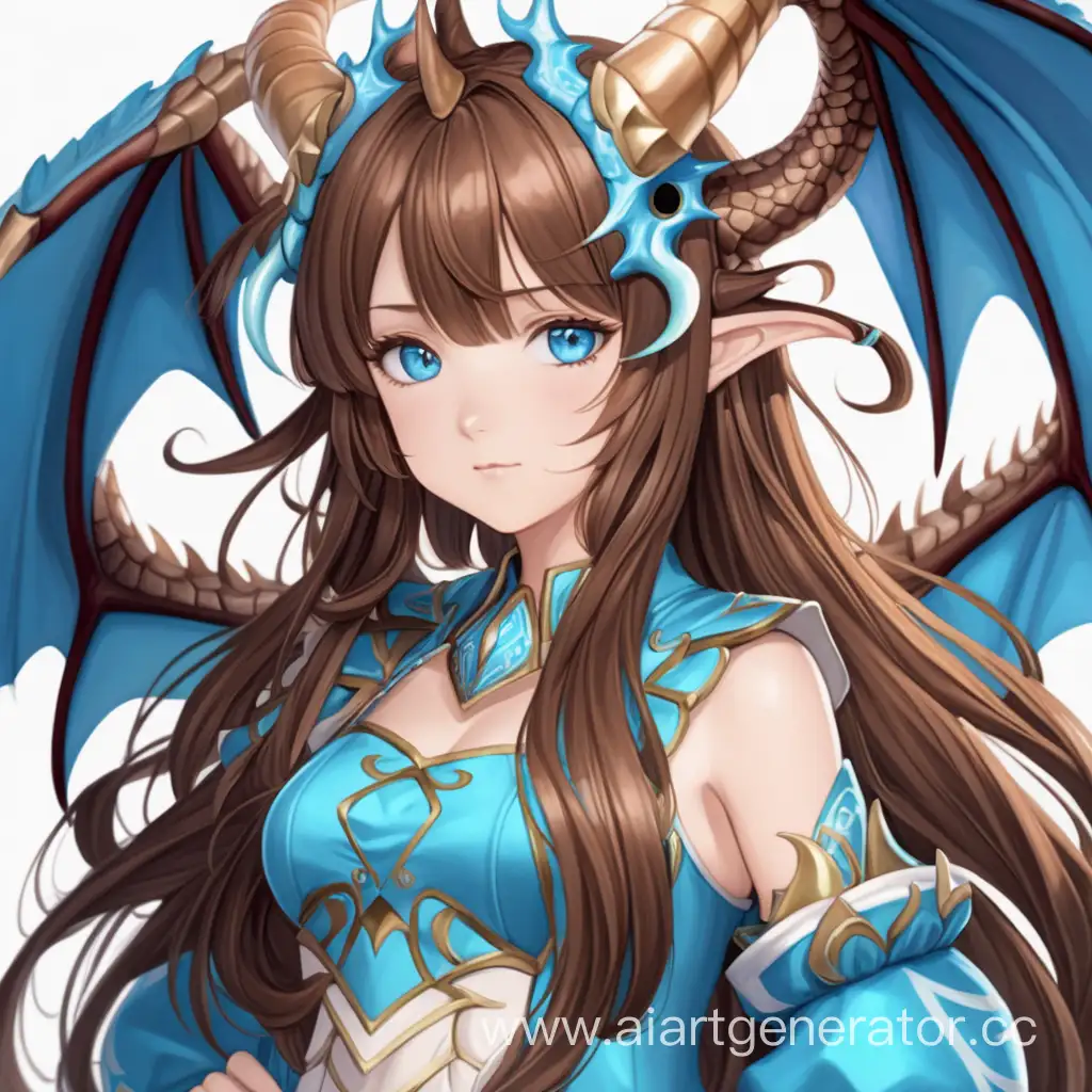 Feminine-Anime-Girl-in-Dragon-Costume-with-Brown-Hair-and-Blue-Eyes