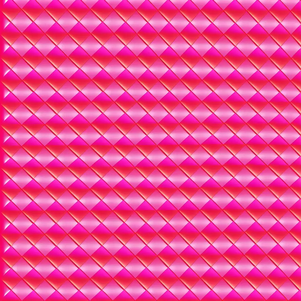 Hot Pink and oraange Criss Cross pattern
