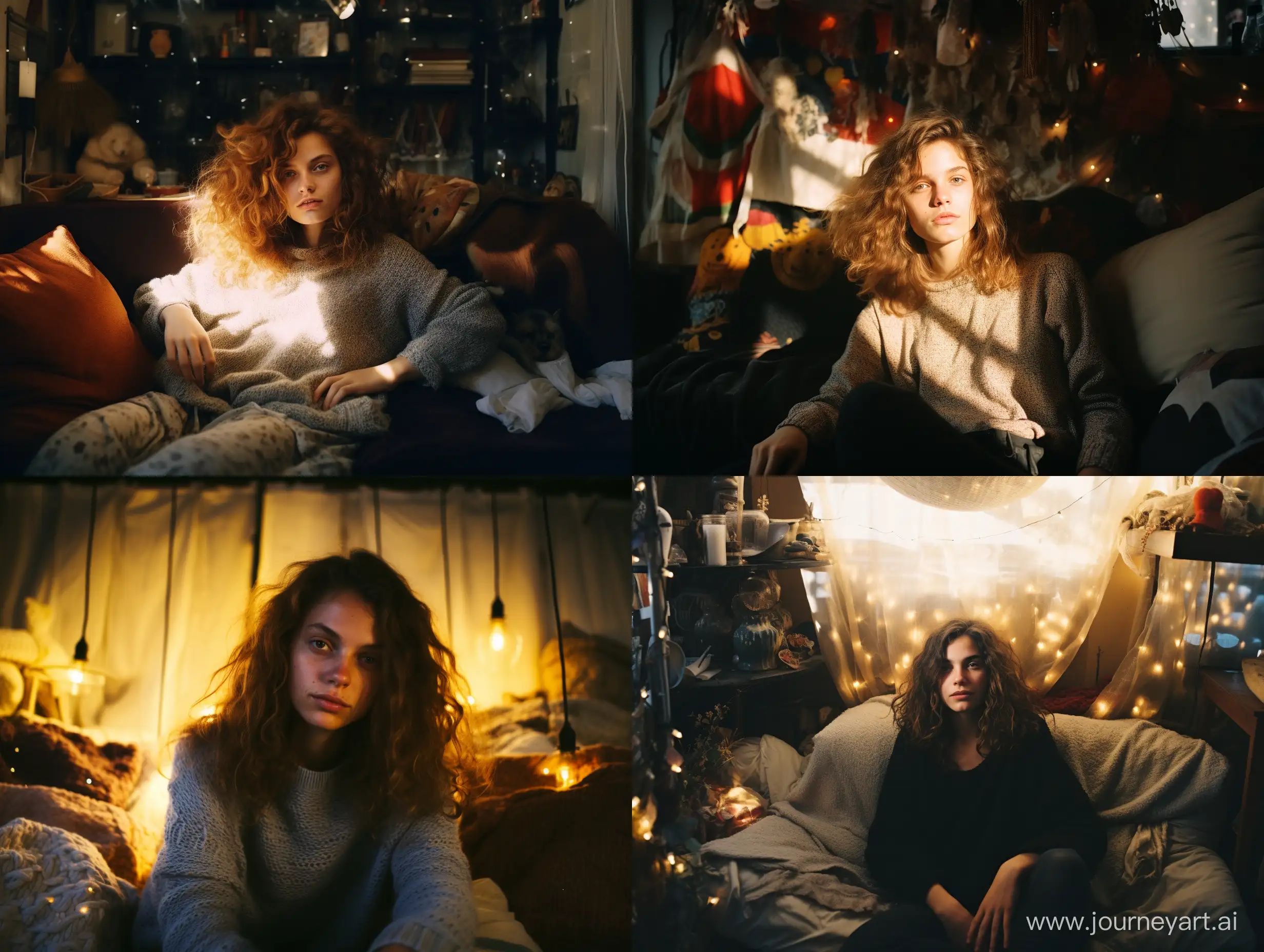 Mysterious-Atmosphere-in-Enchanted-Apartment-with-Girl-in-Sweater