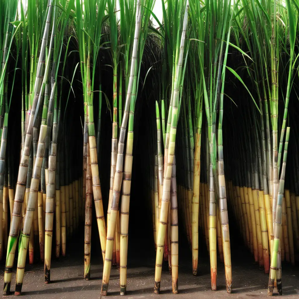 HD Image of Two Sugar Canes