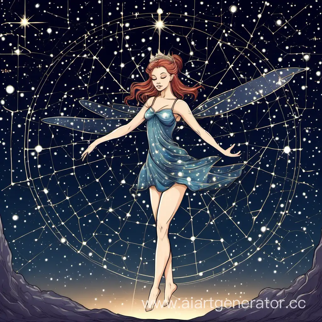 Celestial-Elegance-Enchanting-Cassiopeia-Fairy-Illuminated-in-Full-Splendor