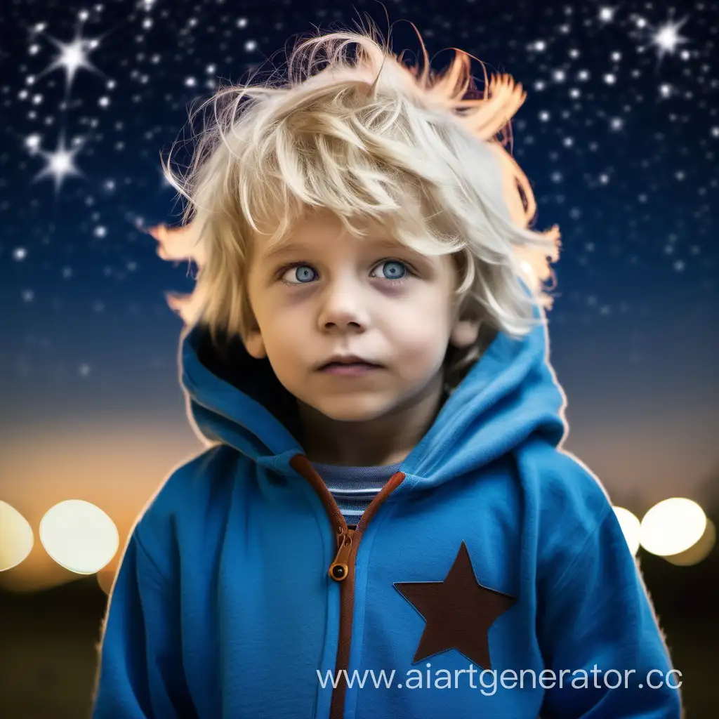 Curious-Toddler-in-Blue-Hoodie-Gazes-at-the-Stars