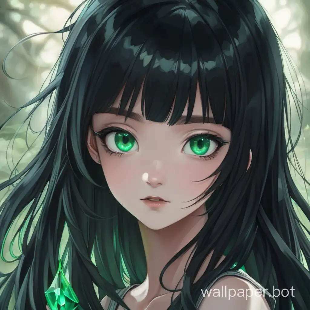 Enigmatic-Girls-with-Black-Hair-and-Emerald-Eyes