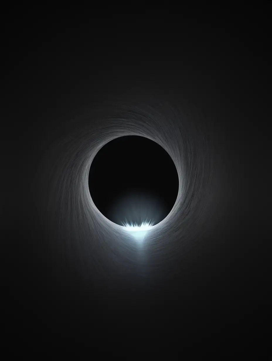 Mysterious Black Hole Illuminated by Distant Stars