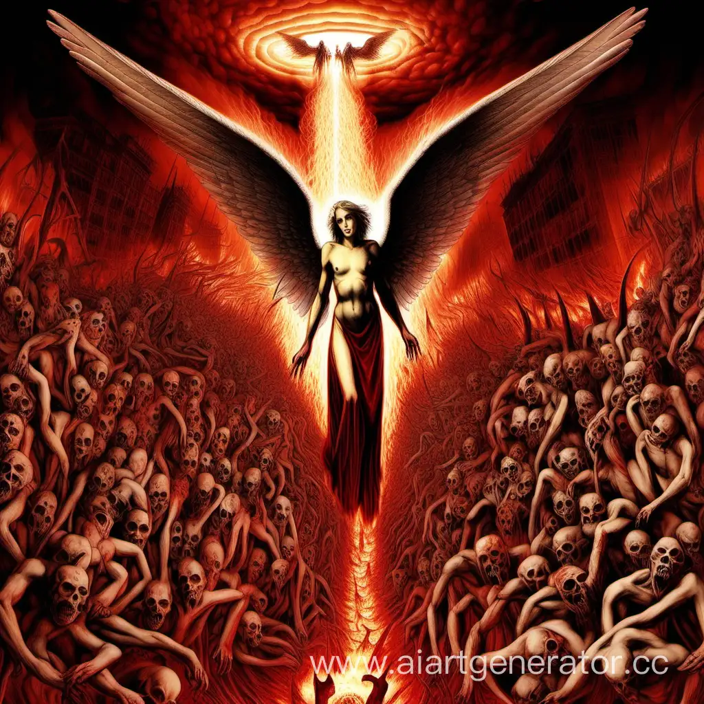 Serene-Angel-Amidst-Fiery-Hell