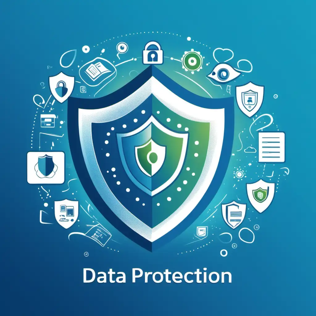 Innovative Data Protection Leapfrog in a Striking Blue Theme