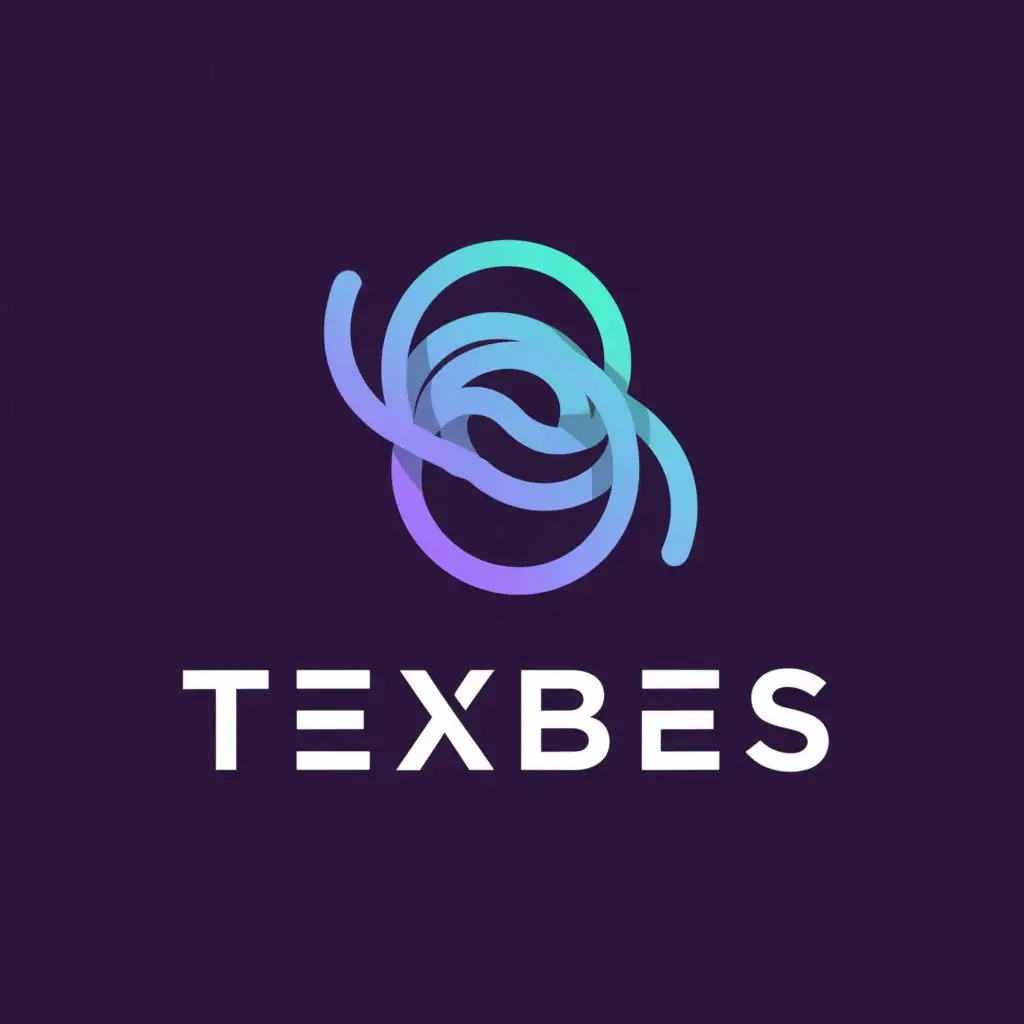 a logo design,with the text "texbes", main symbol:any,Moderate,clear background
