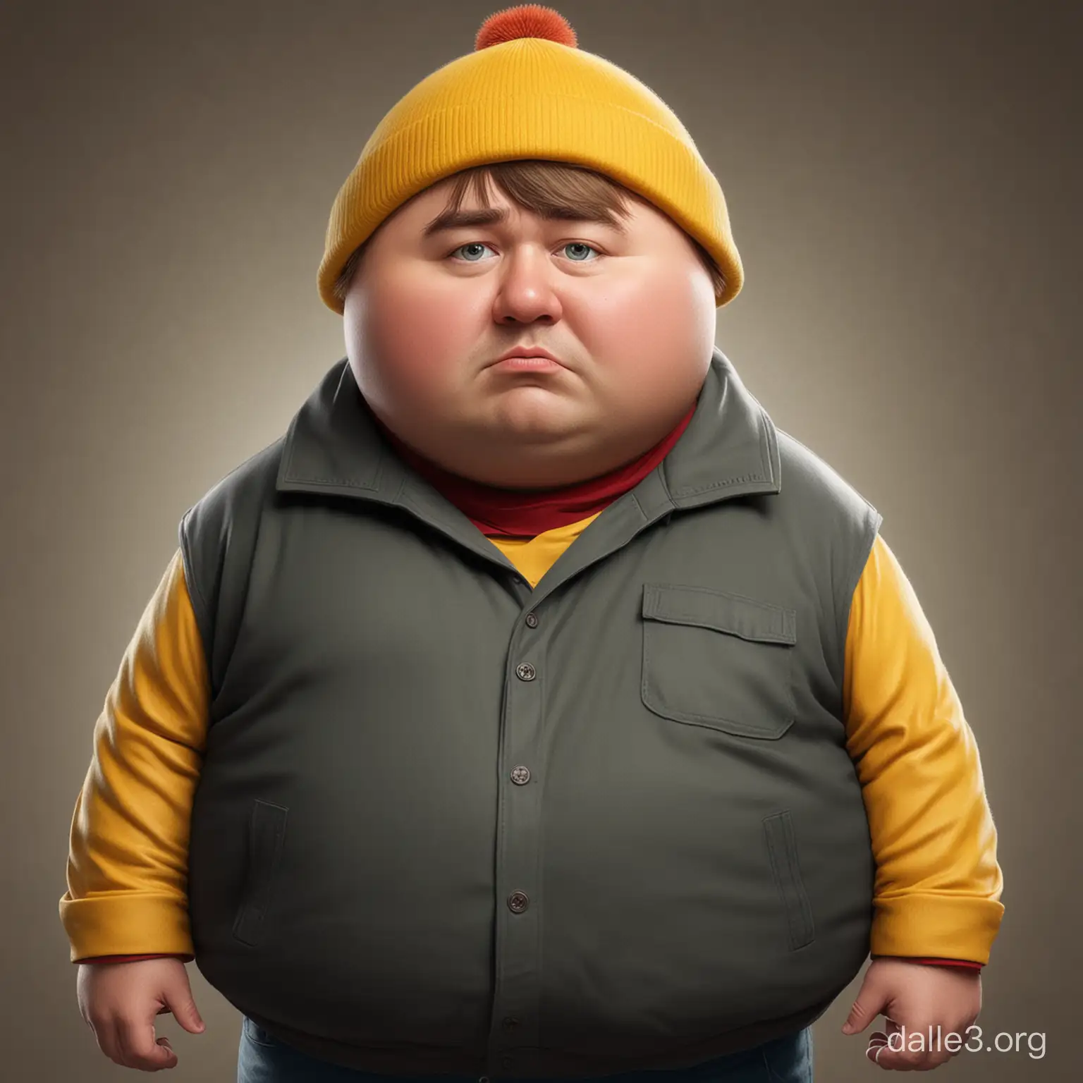 Realistic Eric Cartman Portrait from South Park | Dalle3 AI