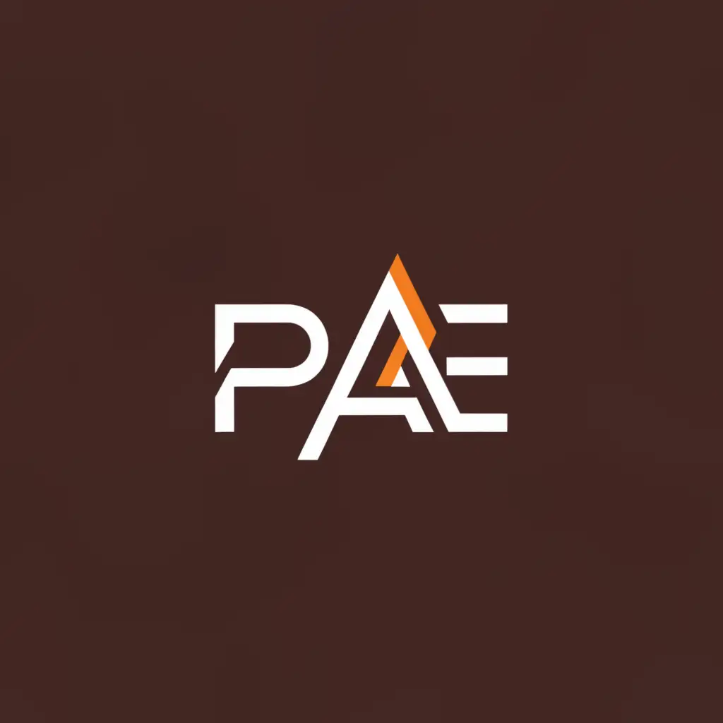 a logo design,with the text "PAE", main symbol:Riski Ananda Pratama,Moderate,clear background
