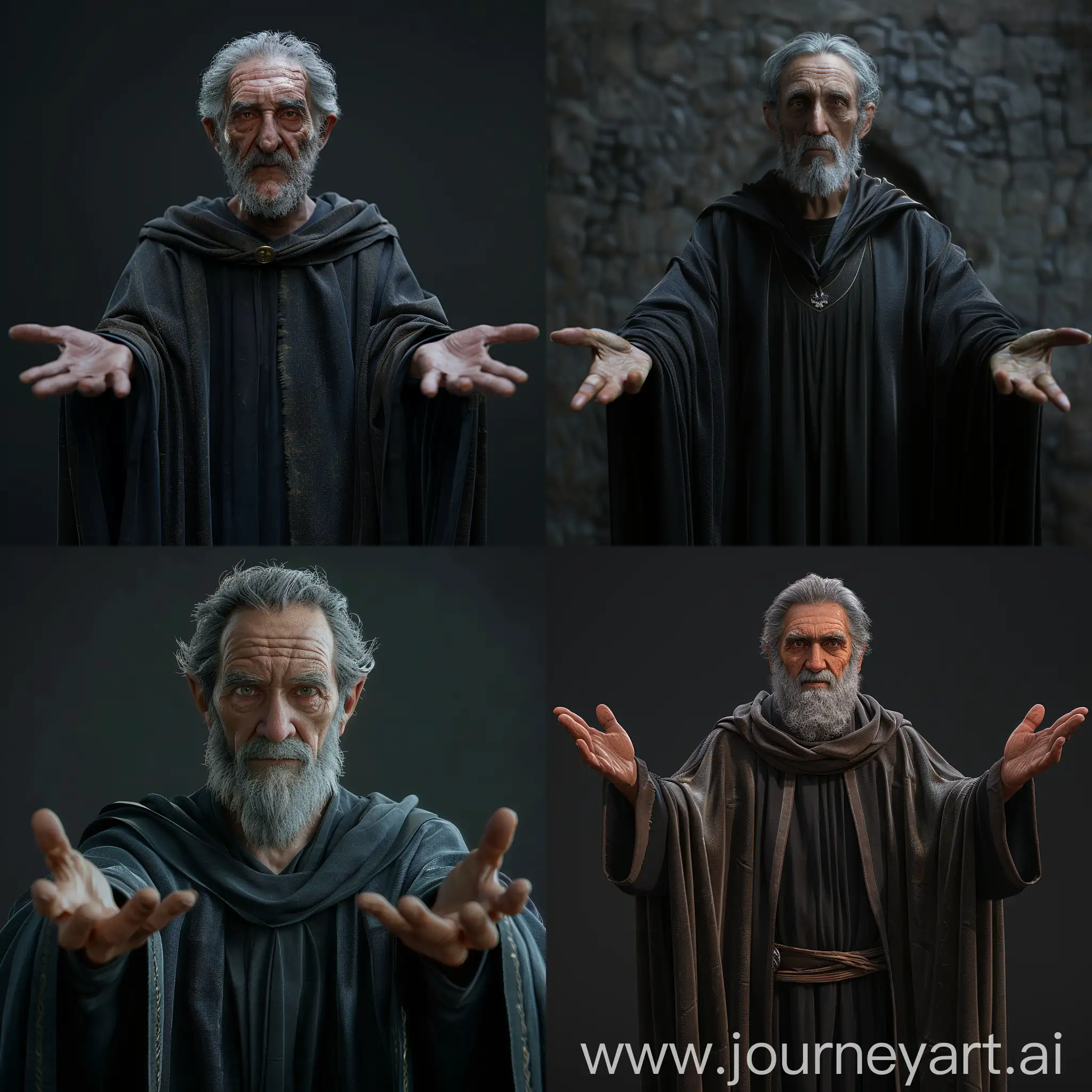 Mystical-Grandfather-Sorcerer-Welcoming-Presence-in-Surreal-Darkness