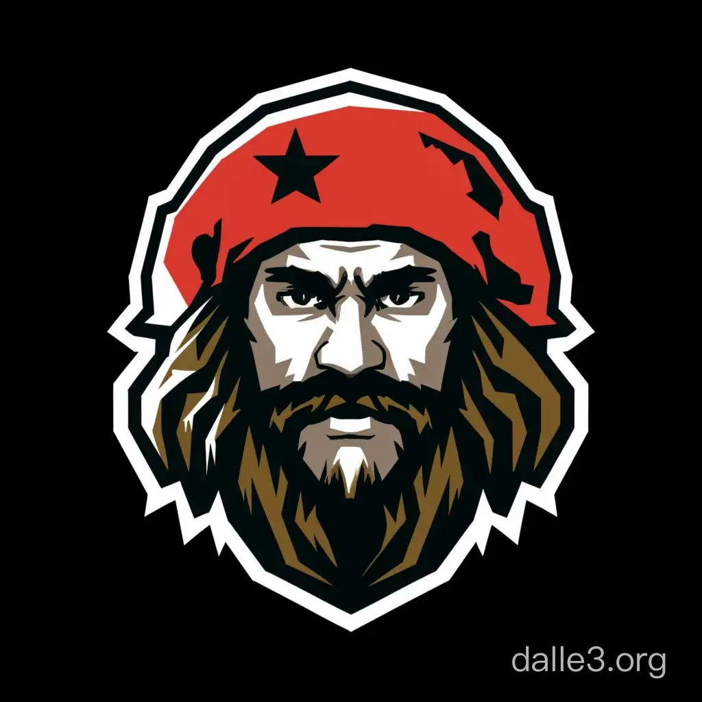 ChekGuevara Twitch Logo Revolutionary Icon for Streaming | Dalle3 AI