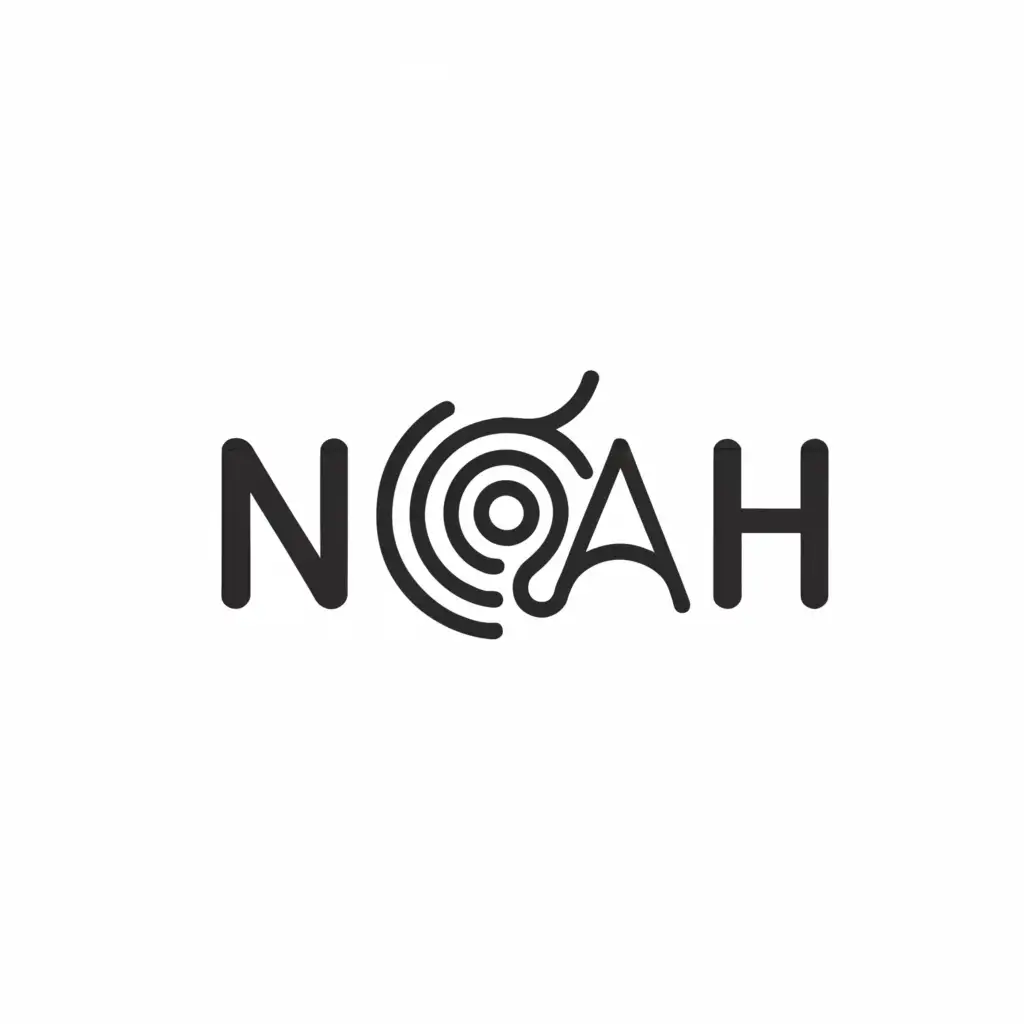 a logo design,with the text "noah", main symbol:noah,Minimalistic,be used in Legal industry,clear background