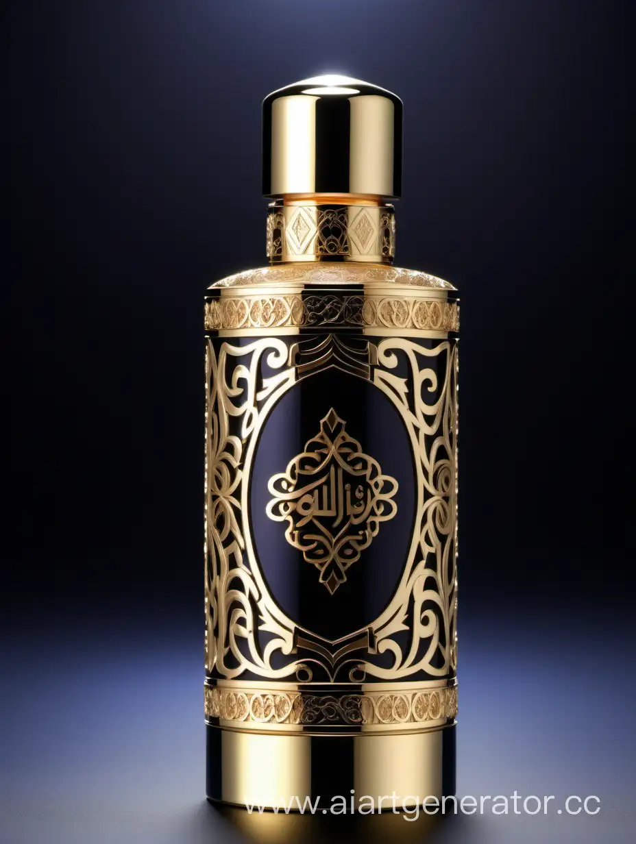 Exquisite-Luxury-Perfume-with-Arabic-Calligraphic-Ornamental-Design
