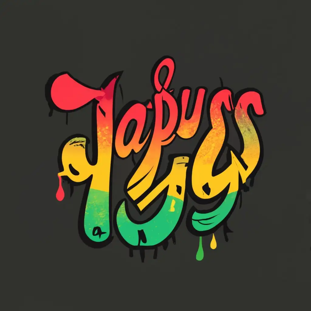 logo, REGGAE JAMAICA, with the text "Yapus", typography, be used in Events industry