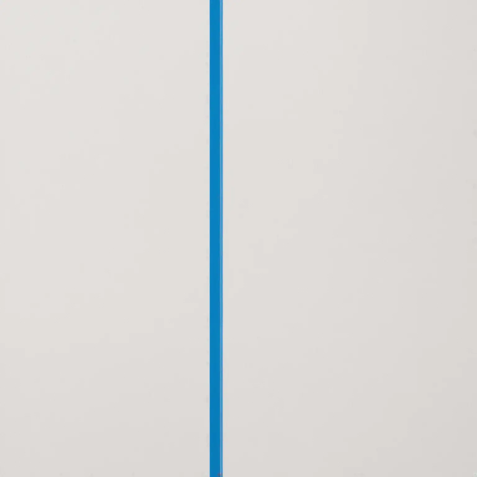 Vibrant Blue Line on Pristine White Background
