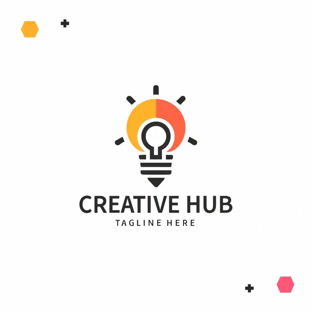 LOGO-Design-for-Creative-Hub-Minimalistic-Bulb-Symbolizing-Innovation-in-Technology-Industry