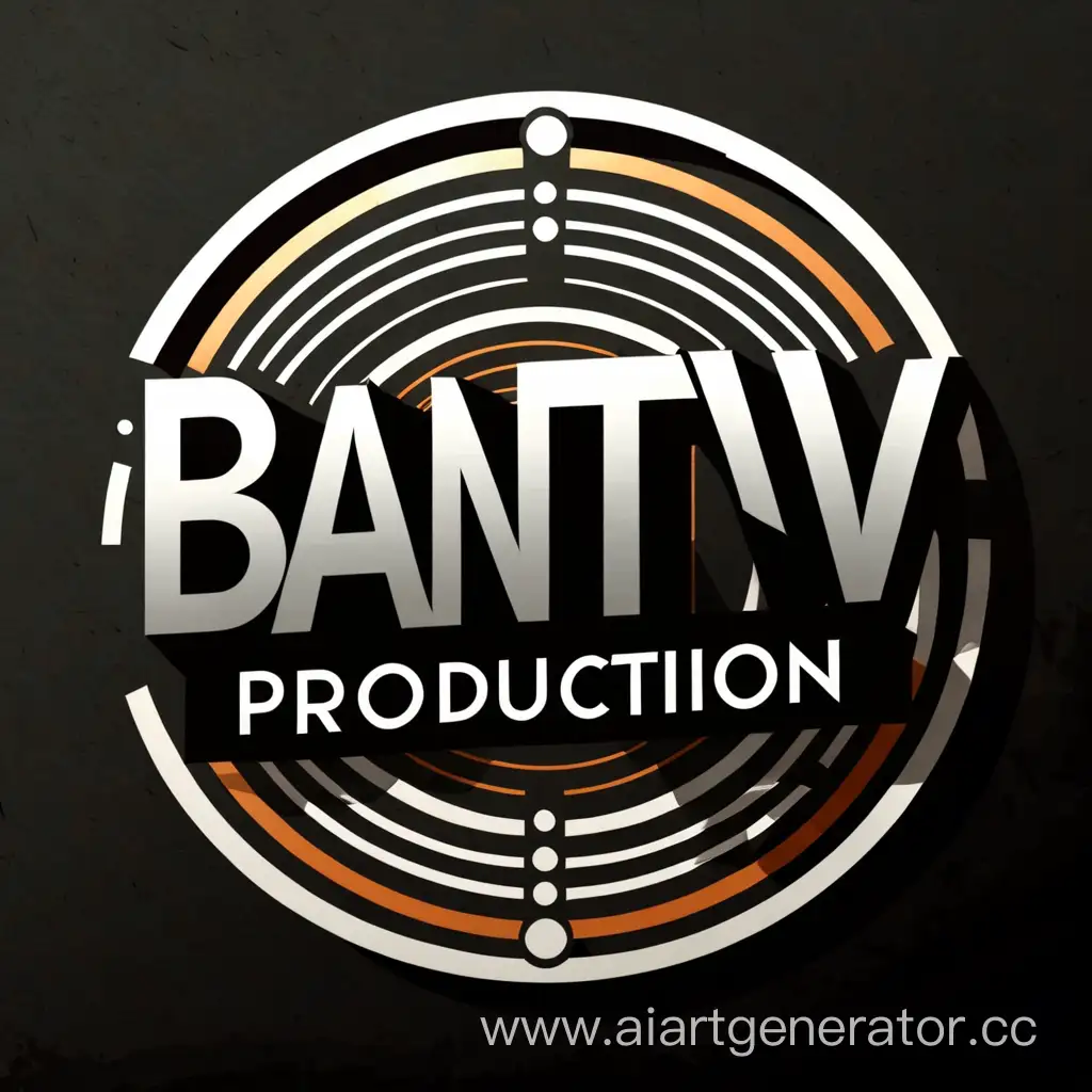 BanTV-Production-Music-Logo-with-Musical-Note-Emblem