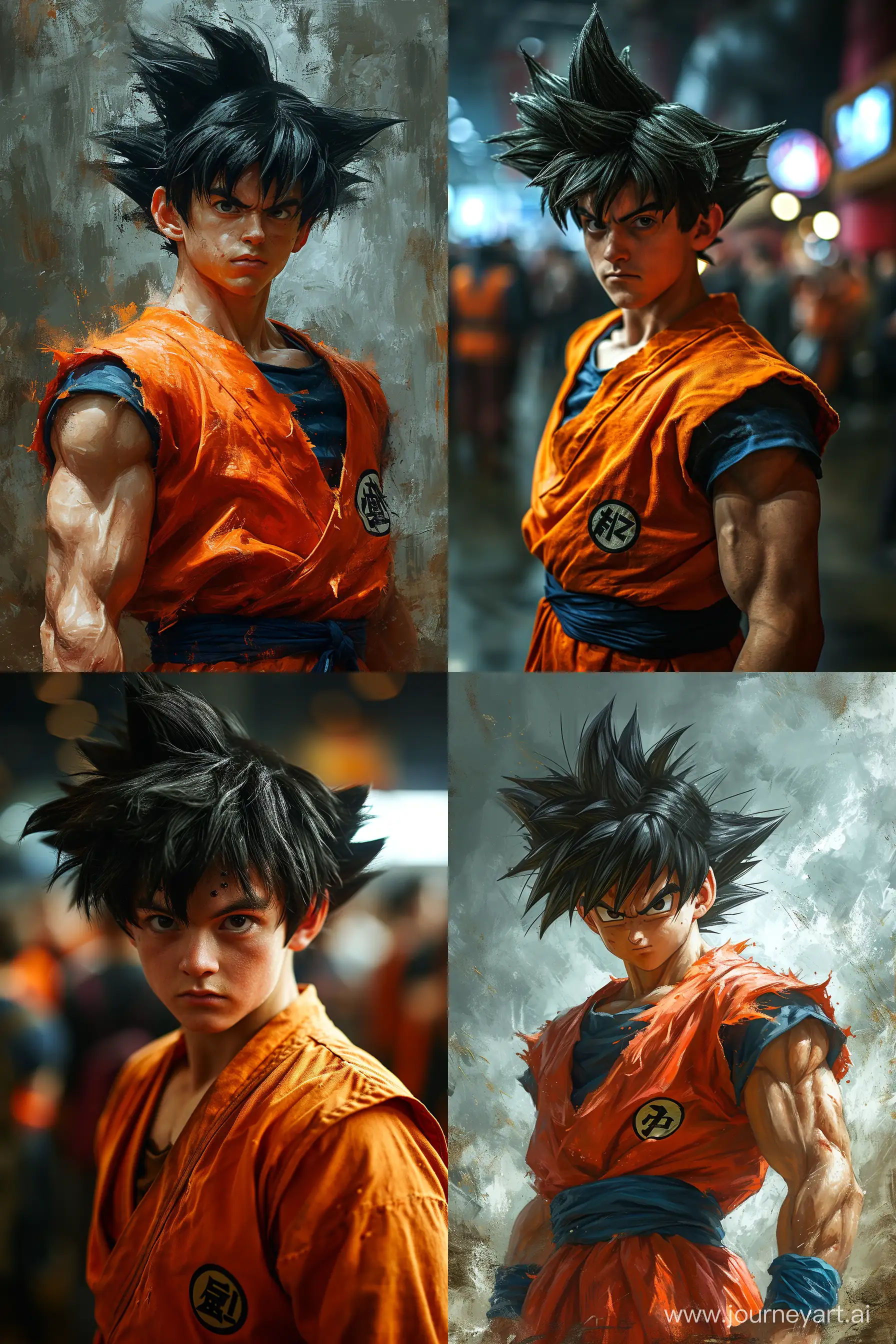 Authentic-Goku-Portrait-in-Real-Life-Dragon-Ball-Z-Fan-Art