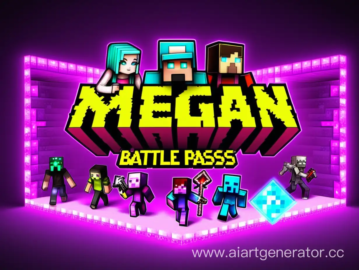 Neon-Minecraft-Megan-Battle-Pass-Inscription
