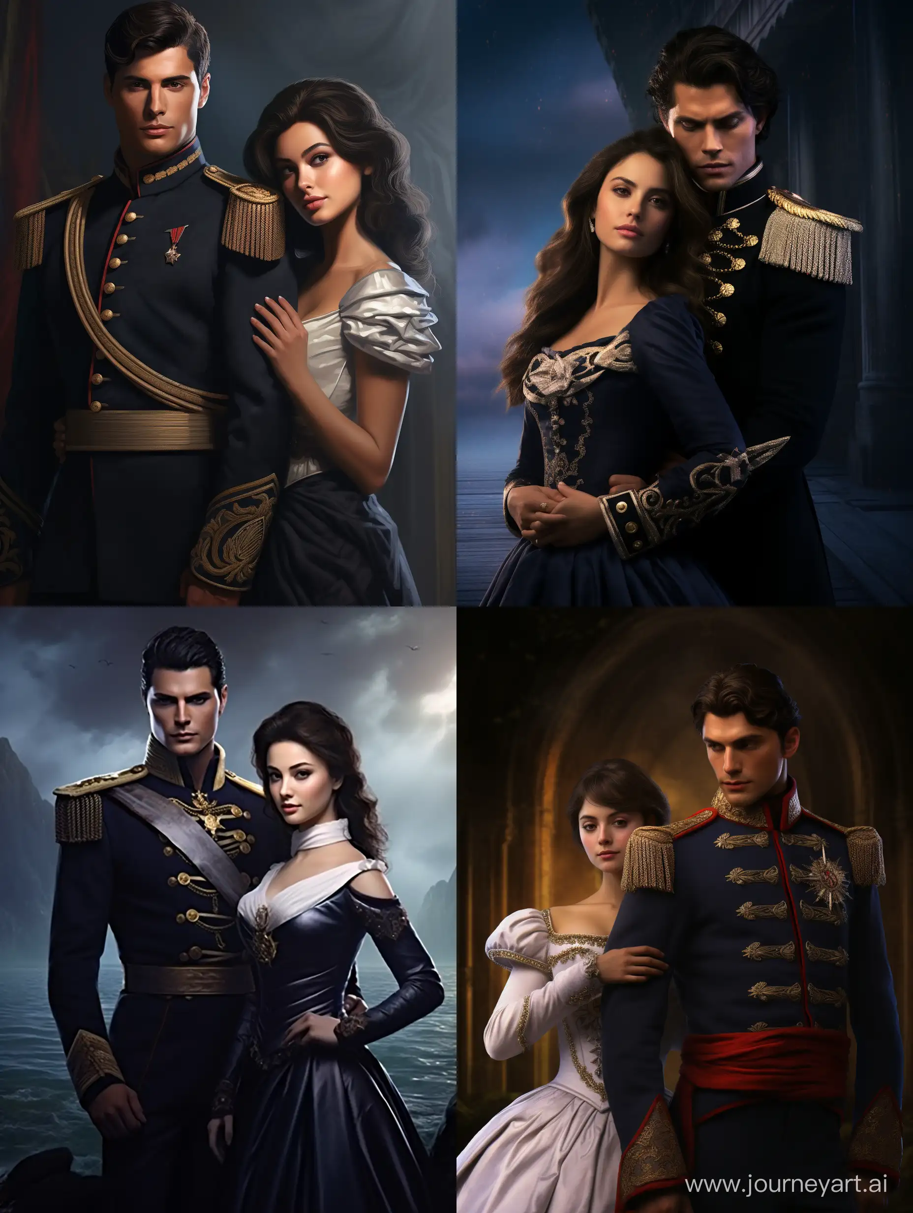 Chivalrous-Royal-Captain-Guarding-Enchanting-Princess-in-Hyperrealistic-Fantasy-Scene