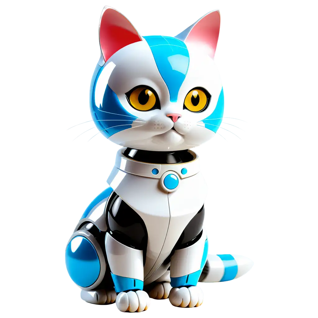 Adorable-Robotic-Cat-PNG-Image-Capturing-the-Charm-of-Japanese-Style