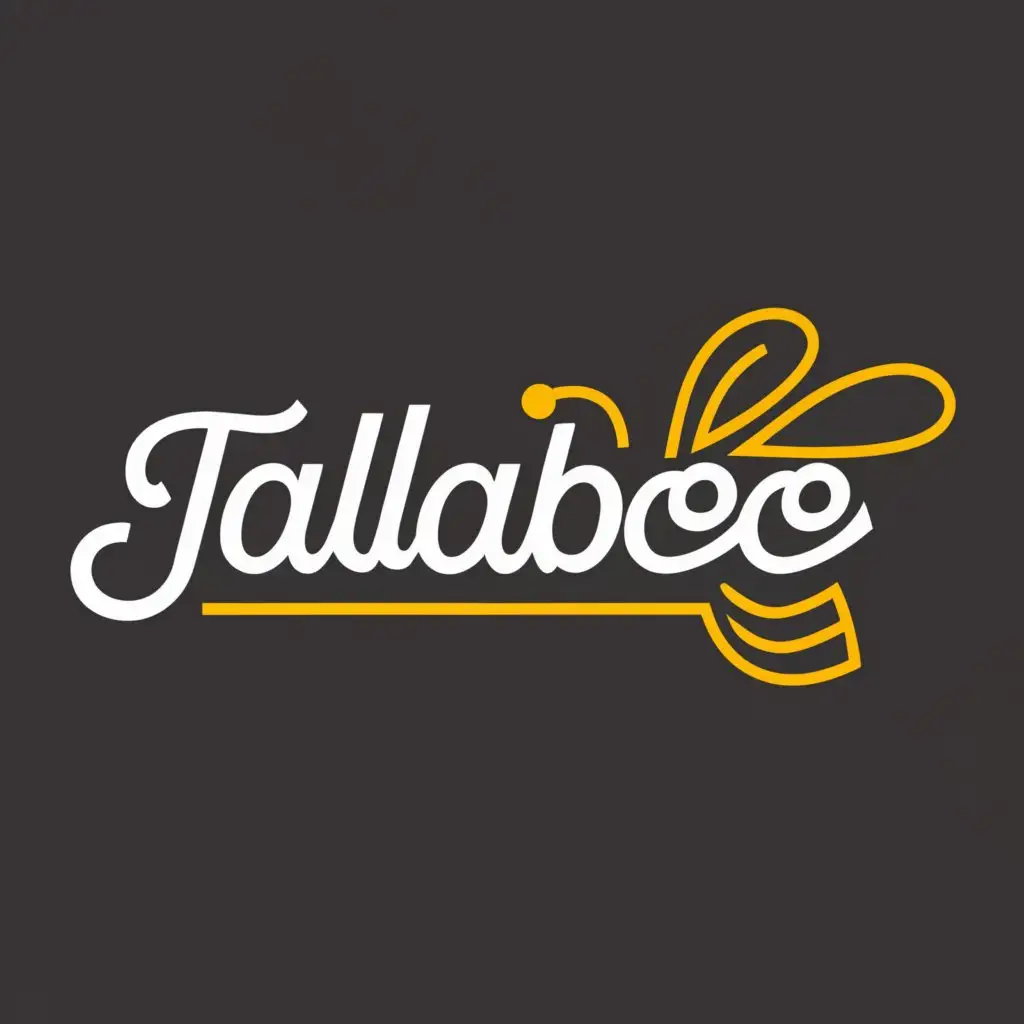 LOGO-Design-For-TalaBee-Bold-Text-with-a-Buzzing-Bee-Emblem-for-Retail-Industry