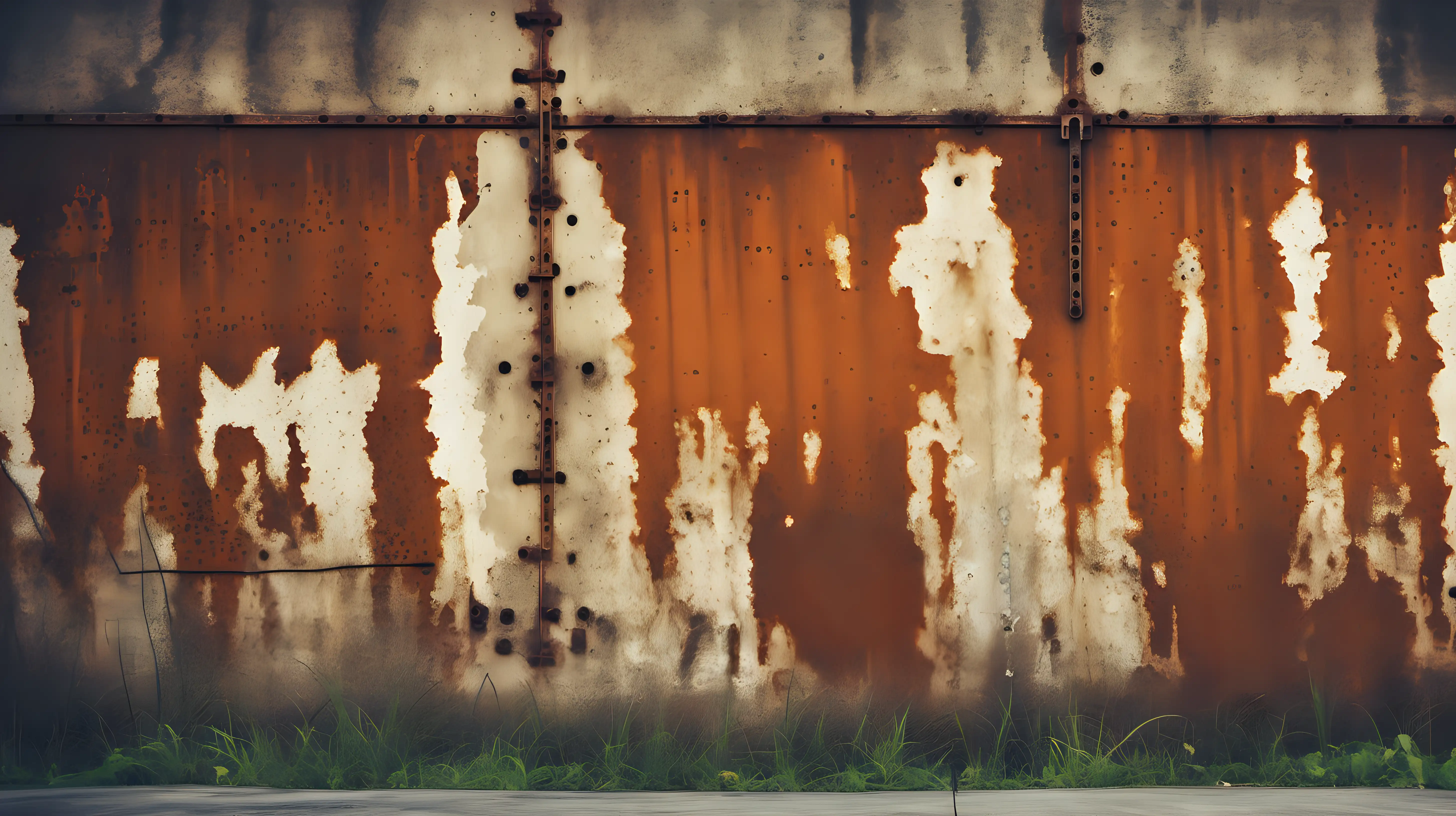 rust, patina, old wall, grunge