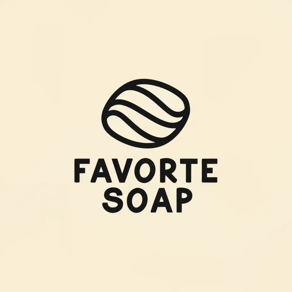 LOGO-Design-For-Favorite-Soap-Clean-and-Crisp-with-Soap-Bar-Icon