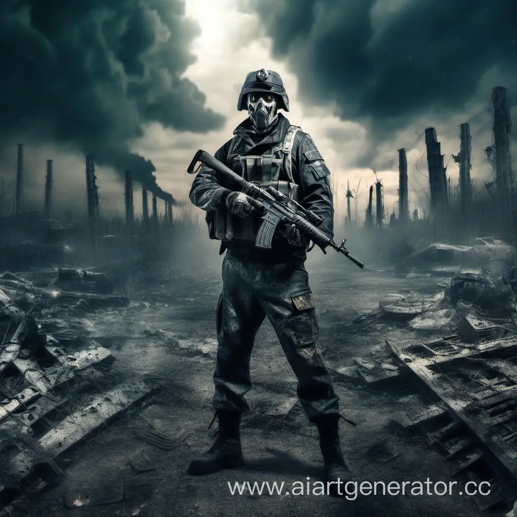 PostApocalyptic-Military-Soldier-Holding-Weapon
