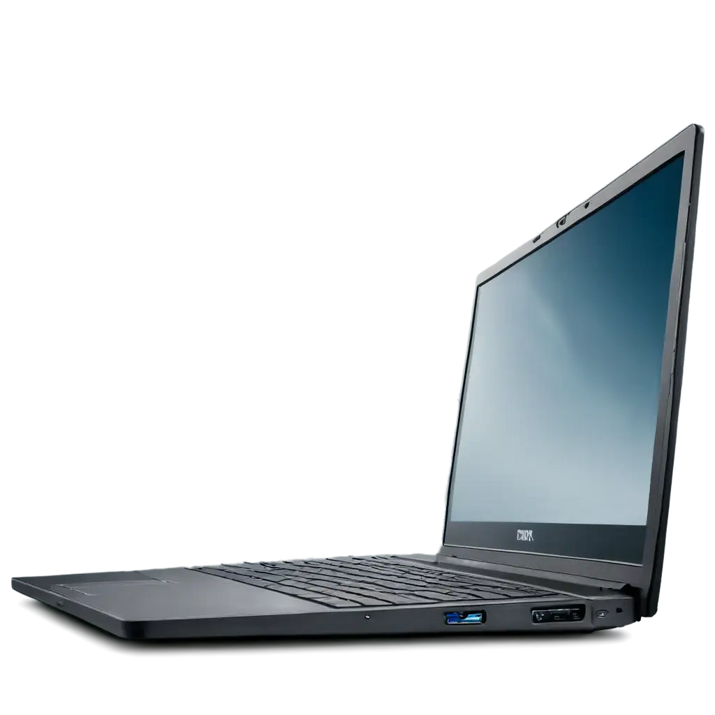 open laptop
