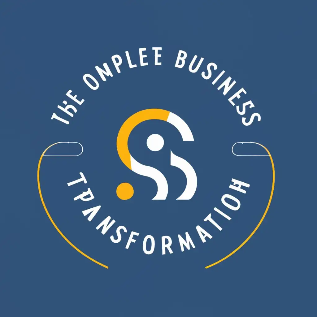 logo, complete business transformation, with the text "RS Business Turnaround Consultants", typography, be used in Finance industry
