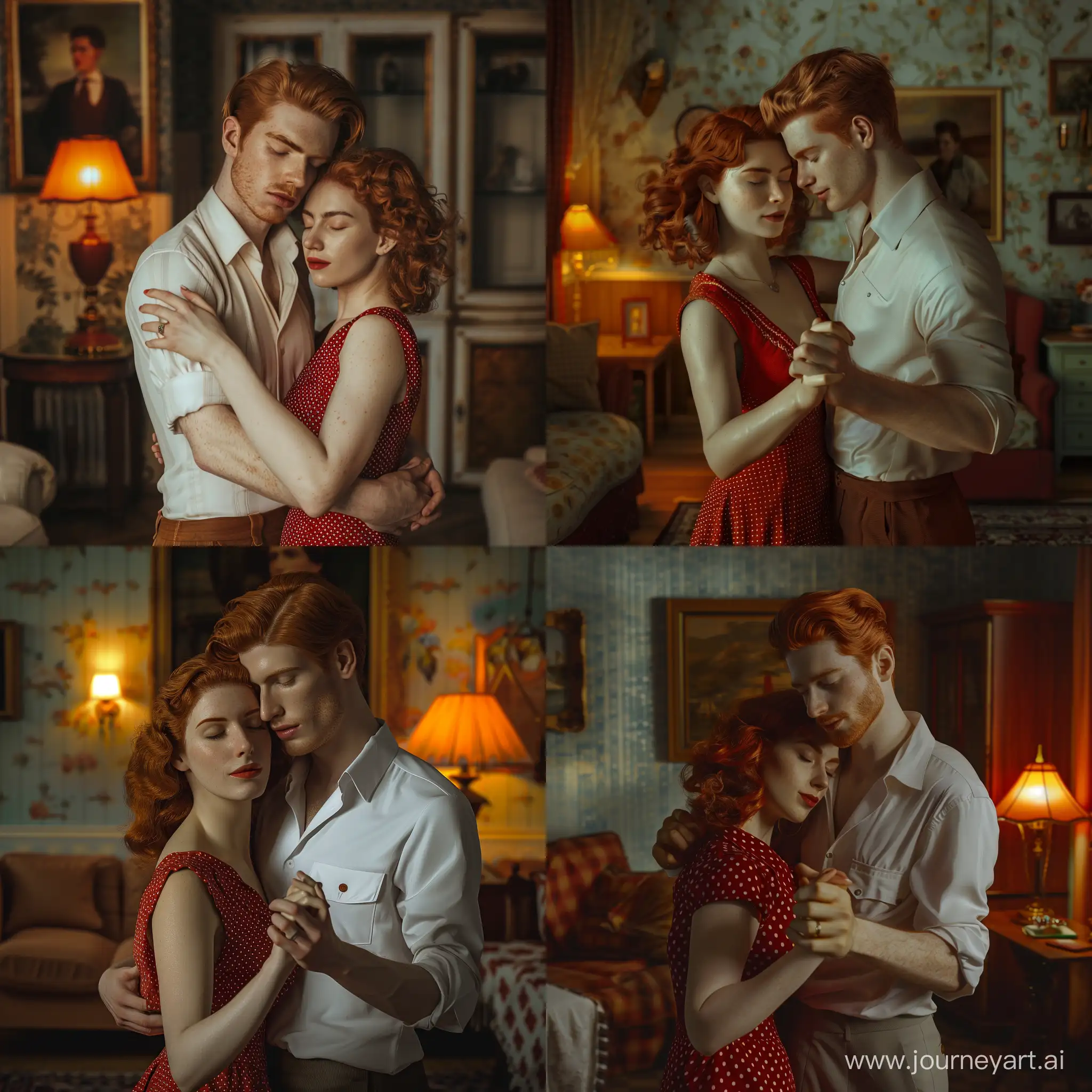 Romantic-Couple-Dancing-in-Antique-Interior-with-Warm-Lighting