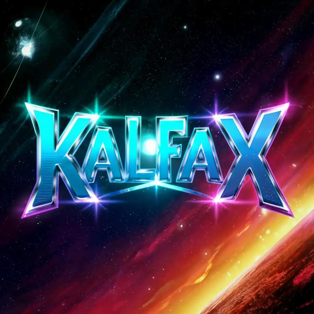 logo, Gaming, with the text "Kalfax", typography, be used in Internet industry