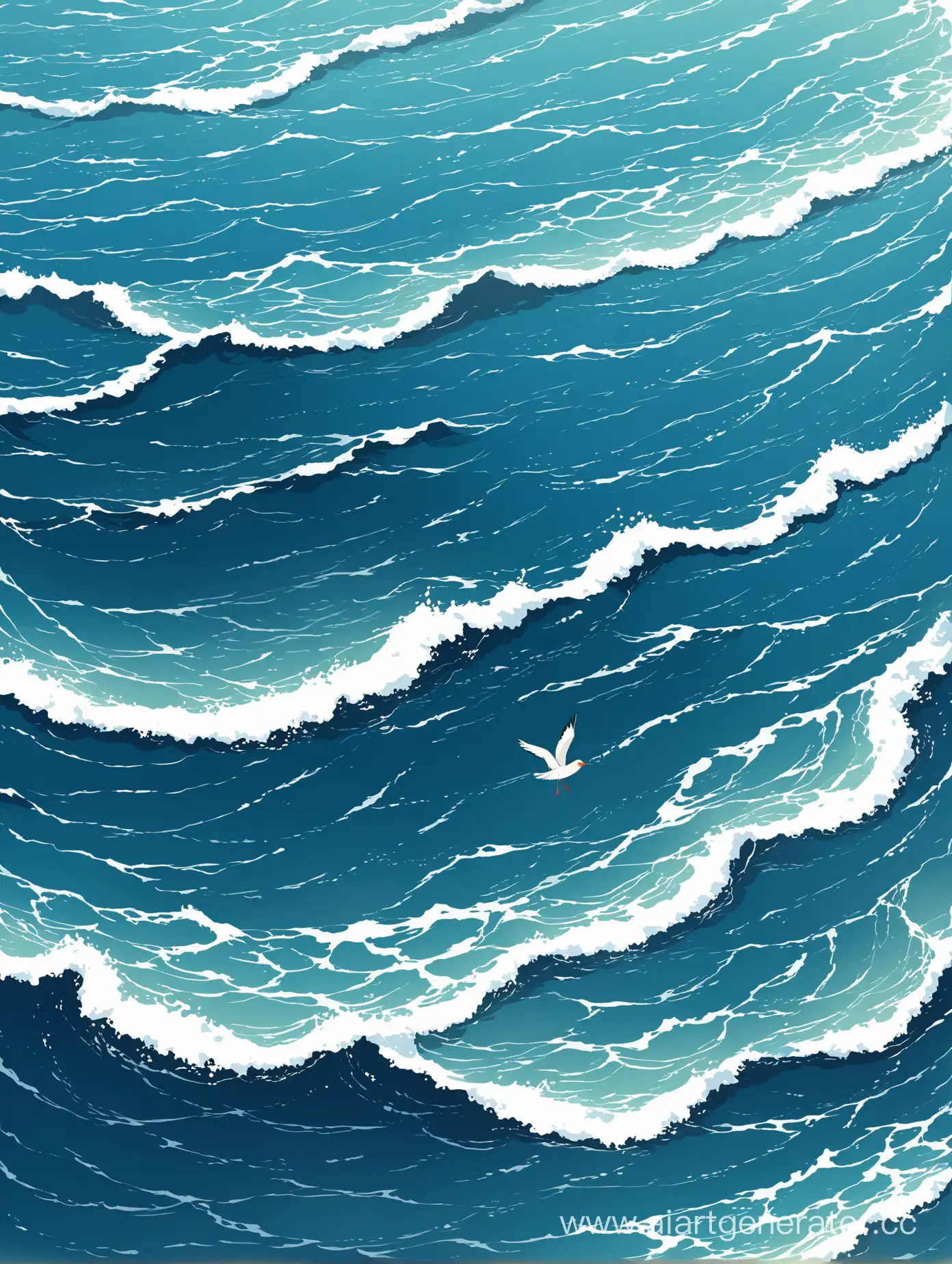 Aerial-Ocean-Waves-Crashing-Perspective