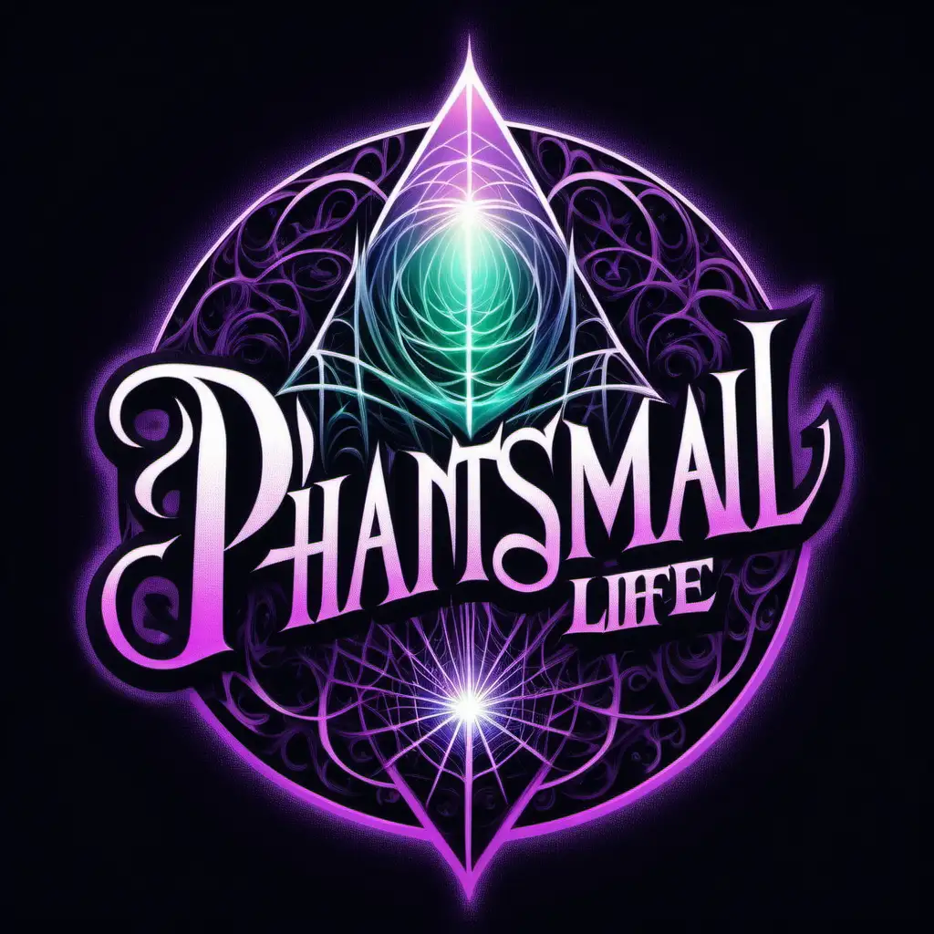 Captivating Womens Life Logo in Phantasmal Iridescent Colors